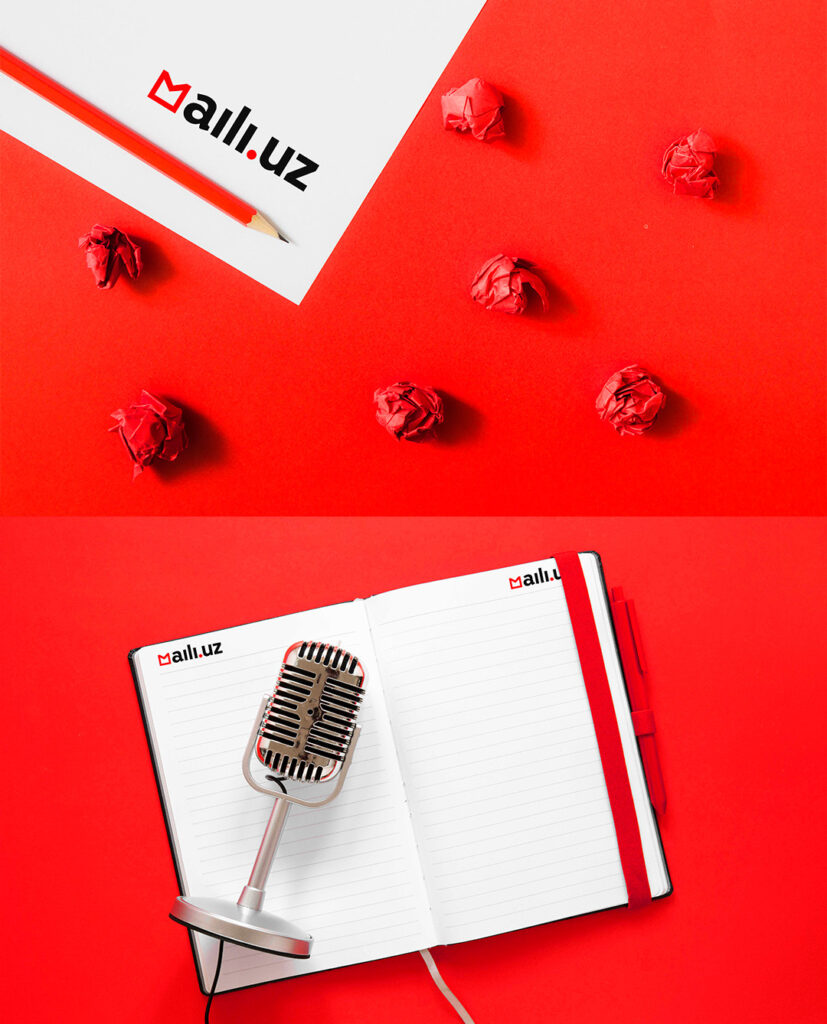 maili.uz брендинг, разработка Джедай Медиа