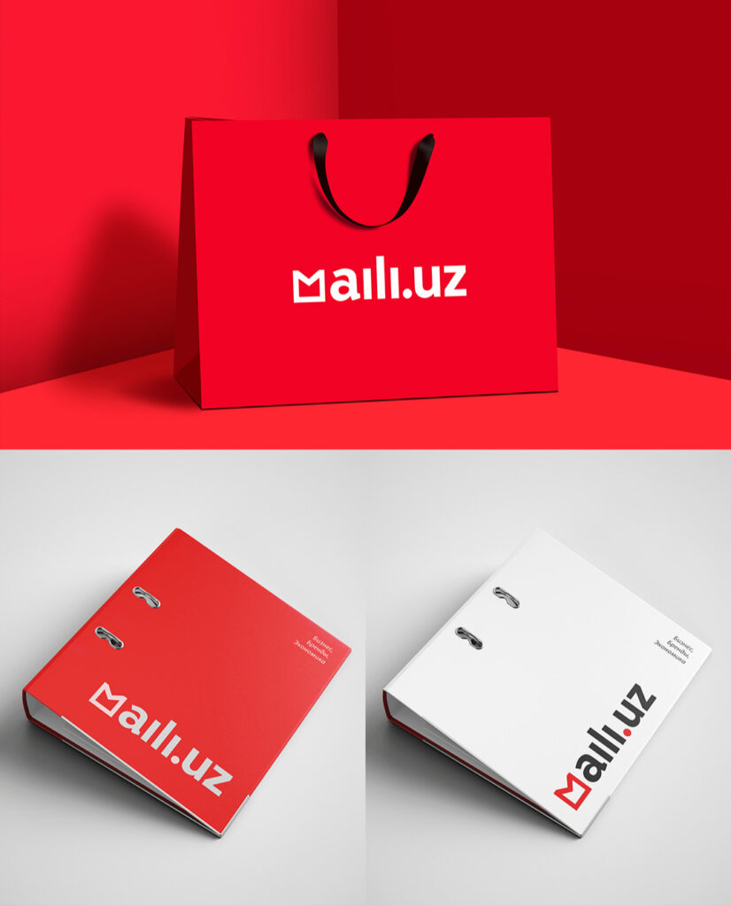 maili.uz брендинг, разработка Джедай Медиа